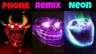 Troll Face Original vs Remix vs Phonk All Version