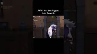 When You Log In As Kaeya | Genshin Impact Meme 