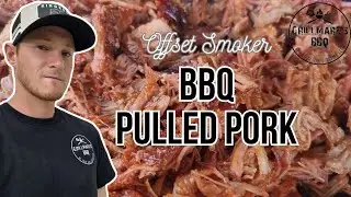 How to Make BBQ Smoked Pulled Pork | Boneless Pork Shoulder