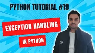 #19:- Exception Handling in Python | Python For Beginners | Python Full Course | Python Tutorial 💪