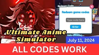 *All CODES WORK* Ultimate Anime Simulator ROBLOX, July 11, 2024