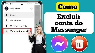 Como EXCLUIR conta do Messenger (2024) | Excluir conta do Messenger