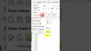 Excel Paste Special - How to Use Copy and Paste Special in Microsoft Office Excel, Word, PowerPoint