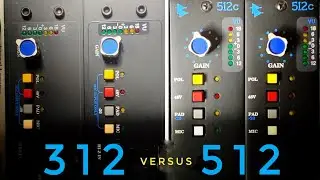 API 312 vs 512 on Electric Guitar!