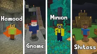 Funniest meme skins in minecraft (Hamood, Shitass, Gnome, +4)