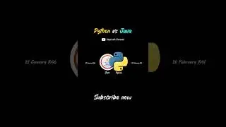 JAVA VS PYHTHON || NARESH SWAMI #shorts