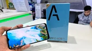 Oppo A78 5G Glowing Blue #unboxing #oppo5gsmartphone