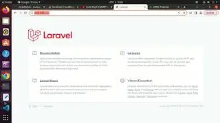 How to laravel install in Ubuntu and customize font page