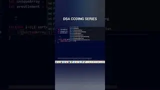 DSA CODING SERIES Part I #shorts #youtubeshorts #javascript #javascriptdev