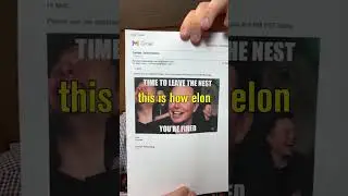 Elon musk FIRING TWITTER using memes 