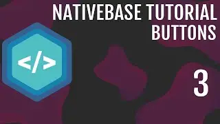 Buttons In NativeBase | NativeBase Tutorial #3 #reactnative #nativebase