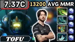 7.37c - Tofu TINKER Soft Support Gameplay - Dota 2 Full Match Gameplay