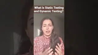 Static Testing And Dynamic Testing In Testing 