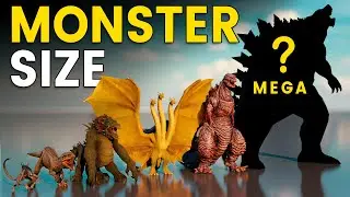 3D Monsters Size Comparison 2024 | Real Scale Comparison