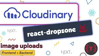 How to upload images to Cloudinary using react-dropzone