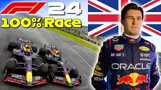 F1 24 - Lets Make Checo World Champion #12: 100% Race Silverstone