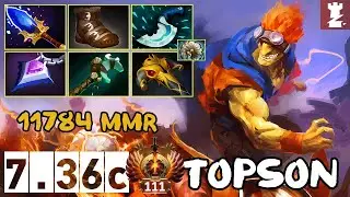 TOPSON - Batrider  Pos 2 - 7.36c - Immortal Dota 2 Pro Plays