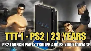 Tekken TAG - PS2 Launch Party February 2000 and E3 Gameplay and Footage