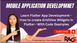 Learn Flutter App Development – How to use/create GridView Widget in Flutter – With Code Examples