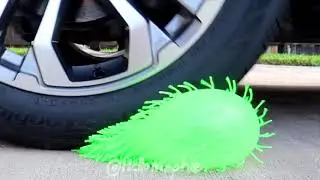 2020 crunching soft toys under car compilation ❤️oddly satisfying 🔥🔥