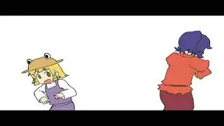 Touhou - Rock, Paper, Scissors!! Suwako x Kanako