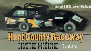 Limited Modified Feature - Hunt County Raceway - August 4, 2023 - Greenville, Texas