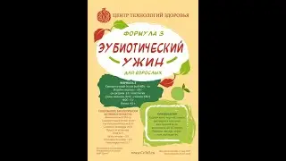 Как Вылечить Кишечник. Эубиотический ужин. спикер Заболотный Константин Борисович.