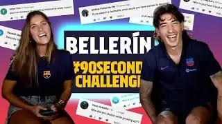 🤔😂 HÉCTOR BELLERÍN FACES THE #90SECONDSCHALLENGE