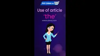 Use of article The | Articles in English Grammar | Use, Rules and Examples of Articles The #shorts