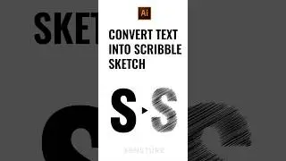 Create Scribble Sketch Pencil Effect In Illustrator 