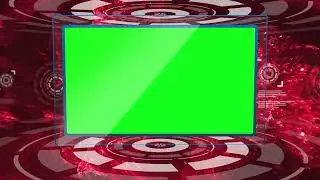 Blue World Glass Frame Promo Slideshow Presentation Green Screen in 4K | FREE TO USE | iforEdits