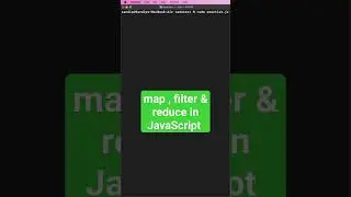 JavaScript Map Filter and Reduce Explained | map filter reduce