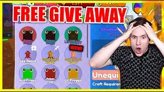 *LIVE* GIVING AWAY FREE OP PETS IN KICK DOOR SIMULATOR ROBLOX