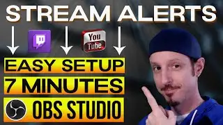 OBS Studio - Adding Alerts for Followers, Subscribers and Donations (2023)