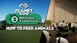 How to feed animals | 2 minute tutorials | Planet Zoo