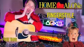 Home Alone OST [Один Дома] | Fingerstyle + Free tabs