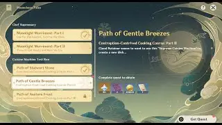 Cuisine Machine Test Run: Days 5 to 9 - Moonlight Merriment [Genshin Impact][2.1 Event]