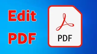 How To Edit PDF in Laptop