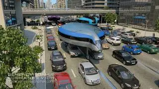 GYROSCOPIC PUBLIC TRANSPORTATION SYSTEM