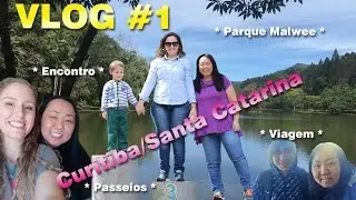 Vlog #parte1 - Viagem Curitiba/Santa Catarina