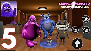 Grimace Monster Scary Survival - Gameplay Walkthrough Part 5 (Android, iOS)