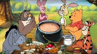 "Пятачок" Пятачок и его друзья & Винни Пух.Кролик готовить очень большой суп.Веселые 3D сказки 2019