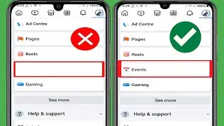 How To Fix Events Tab Missing From Facebook (2024) || Fix Events Tab Missing Problem Solve