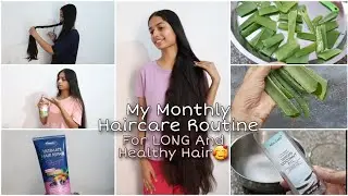 My Monthly Haircare Routine For Long And Healthy Hair || Sarika Sharma ||