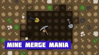 MINE MERGE MANIA | Mine, craft