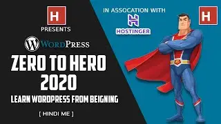 WordPress Zero to Hero  2020 PROMO || RELEASING TODAY 05 FEB 2020