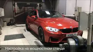 Настройка BMW F30 335i  306 л.с. до 450 л.с. от WINDE.RU