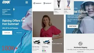 How to Create E-COMMERCE Website Html, Css, Javascript