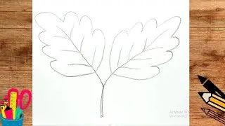 Fall Leaves Drawing Step By Step