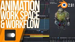 My Animation Work Space & Workflow? #04 | Blender 2.9 | Tutorial / Guide